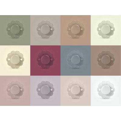 Suavinex Wonder Dudlík SX Pro fyziologický 0 - 6 m - Pale Mauve/Mauve Chalk, 2 ks - obrázek