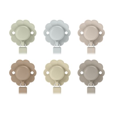 Suavinex Wonder Klip na dudlík - Whitecap Gray - obrázek