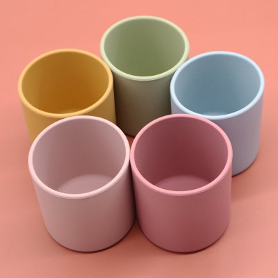 Martons Silikonový pohárek 2 ks - Dark Pink - obrázek