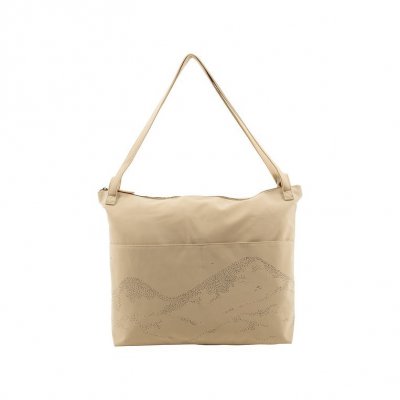 Nanami Taška Lifestylebag Mountain Print - Natural - obrázek