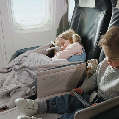 Jetkids by Stokke BedBox + Crew Backpack Zdarma - Blue Sky - obrázek