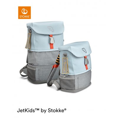 Jetkids by Stokke BedBox + Crew Backpack Zdarma - Blue Sky - obrázek