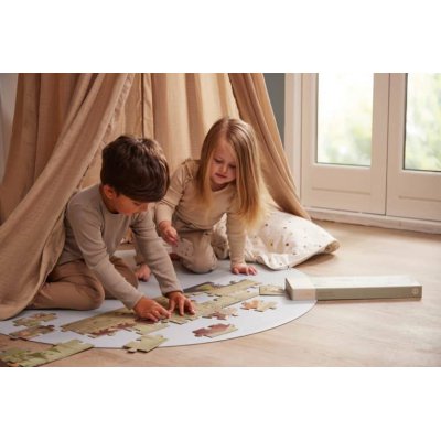 Filibabba Dětské puzzle 30 ks - Severská zvířátka - obrázek