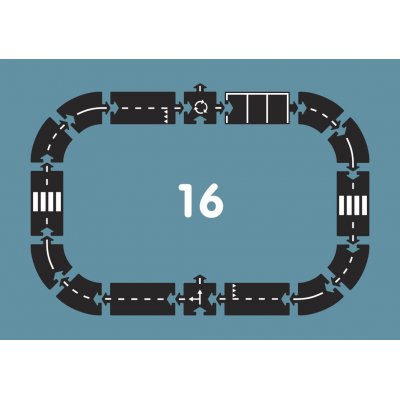 Waytoplay Silnice - Expressway, 16 dílů - obrázek