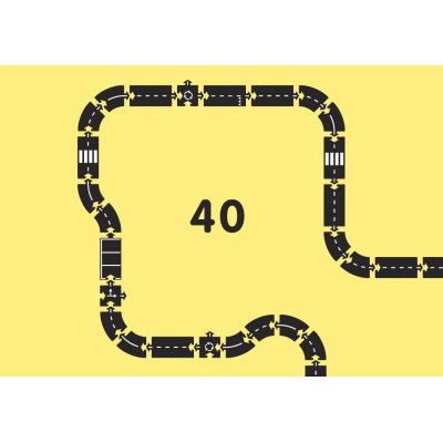 Waytoplay Silnice - King of the Road, 40 dílů - obrázek