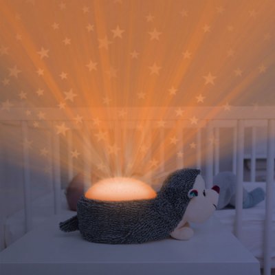 Zazu projektor noční oblohy s melodiemi - Ježek Harry - obrázek
