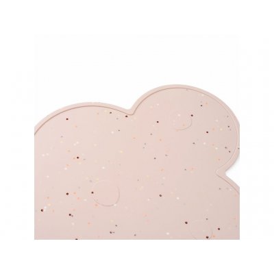 Done by Deer Silikonové prostírání Confetti - Růžové - obrázek