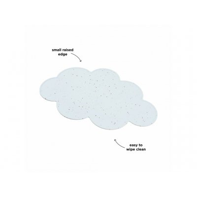 Done by Deer Silikonové prostírání Confetti - Modré - obrázek