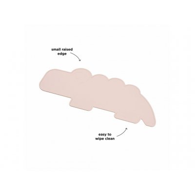 Done by Deer Silikonové prostírání Croco - Růžové - obrázek