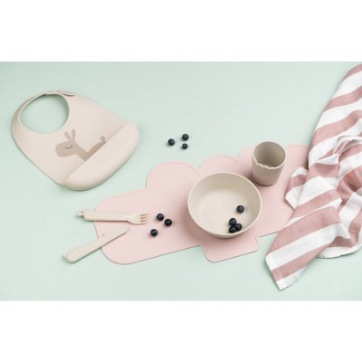 Done by Deer Silikonové prostírání Croco - Růžové - obrázek