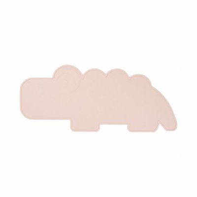 Done by Deer Silikonové prostírání Croco - Růžové