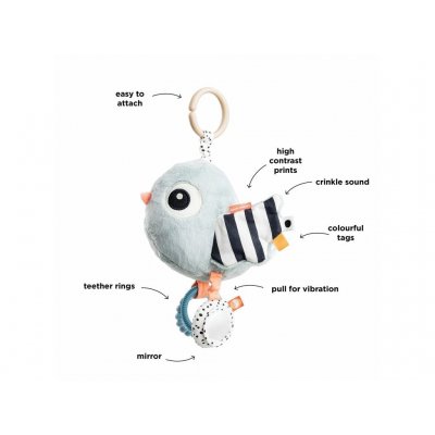 Done by Deer Aktivní senzorická hračka - Birdie - obrázek