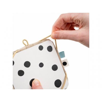 Done by Deer Dětské kontrastní karty s držákem - Deer friends - obrázek