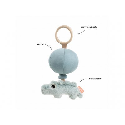 Done by Deer Hračka na cesty Croco - Modrá - obrázek