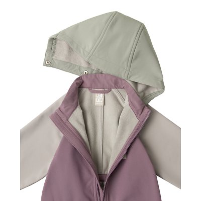 Leokid Softshellový overal Color Block - Minnow Pink, vel. 80 (12 - 18 měsíců) - obrázek