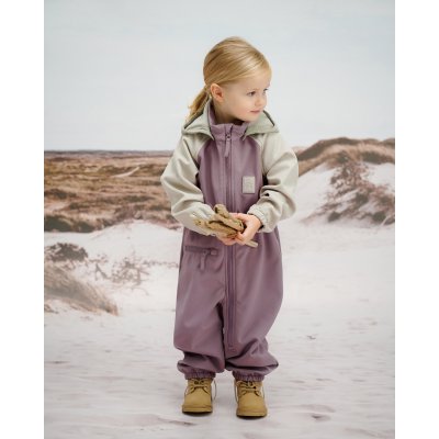 Leokid Softshellový overal Color Block - Minnow Pink, vel. 80 (12 - 18 měsíců) - obrázek