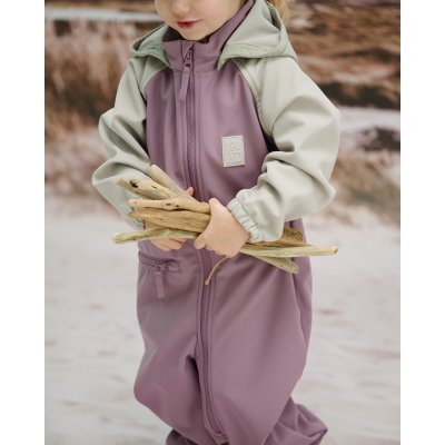 Leokid Softshellový overal Color Block - Minnow Pink, vel. 80 (12 - 18 měsíců) - obrázek