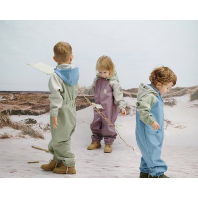 Leokid Softshellový overal Color Block - Blue Cape, vel. 86 (18 - 24 měsíců) - obrázek