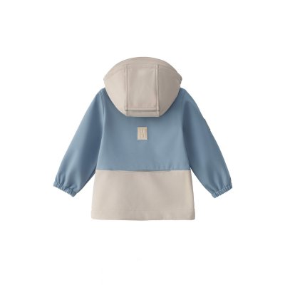 Leokid Softshellová bunda Color Block - Blue Cape, vel. 86 (18 - 24 měsíců) - obrázek