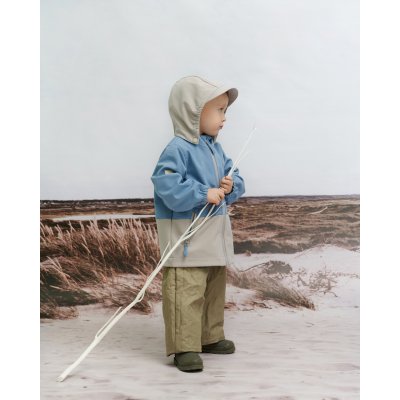 Leokid Softshellová bunda Color Block - Blue Cape, vel. 92 (2 - 3 roky) - obrázek