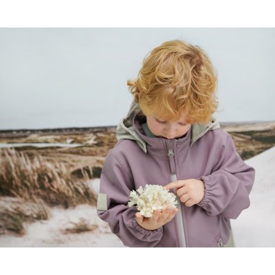 Leokid Softshellová bunda Color Block - Minnow Pink, vel. 86 (18 - 24 měsíců) - obrázek