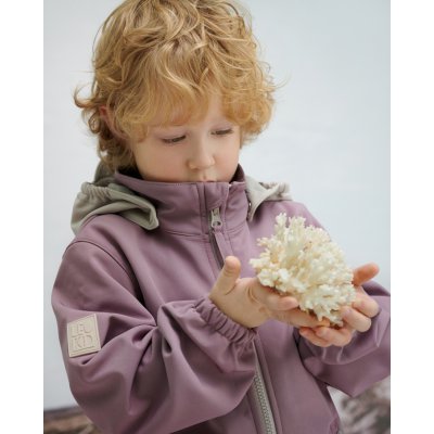 Leokid Softshellová bunda Color Block - Minnow Pink, vel. 86 (18 - 24 měsíců) - obrázek