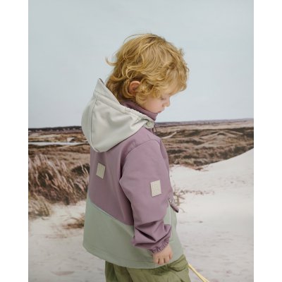Leokid Softshellová bunda Color Block - Minnow Pink, vel. 86 (18 - 24 měsíců) - obrázek