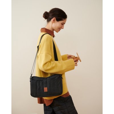 Leokid Organizér na kočárek - Black Pebble - obrázek