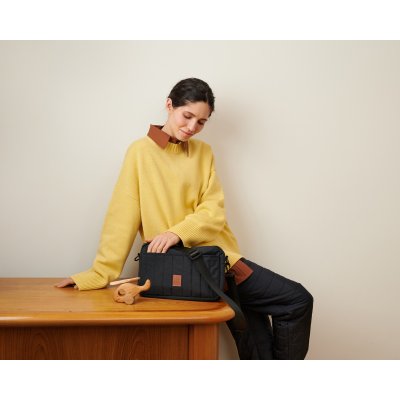 Leokid Organizér na kočárek - Black Pebble - obrázek