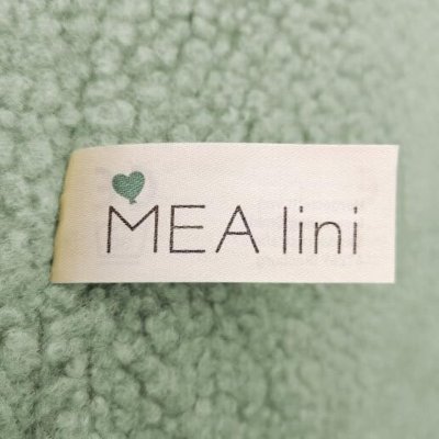 Mealini Plyšové písmeno L - Zelené - obrázek