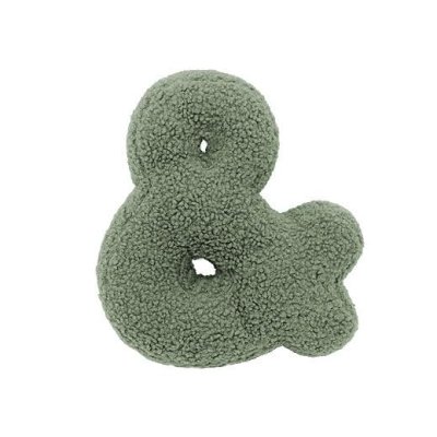 Mealini Plyšový znak & - Zelený