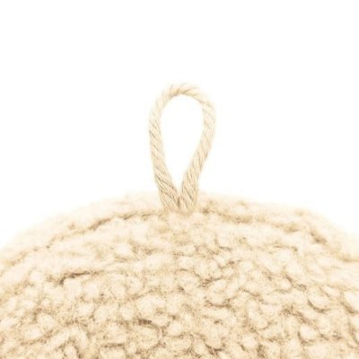 Mealini Plyšové písmeno M - Krémové - obrázek