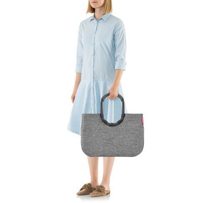 Reisenthel Nákupní taška Loopshopper L - Twist Silver - obrázek