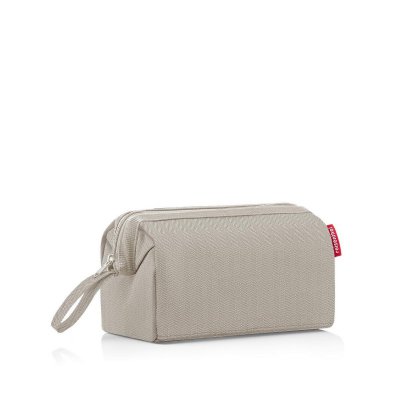 Reisenthel Kosmetická taštička Travelcosmetic - Herringbone Sand - obrázek