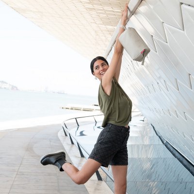 Reisenthel Kosmetická taštička Travelcosmetic - Herringbone Sand - obrázek