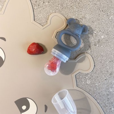 Nuuroo Lauge Náhradní dudlík ke kousátku 2 ks - Transparent 4m+ - obrázek