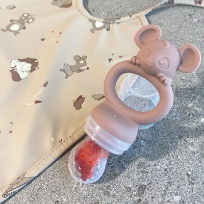 Nuuroo Lauge Náhradní dudlík ke kousátku 2 ks - Transparent 6m+ - obrázek