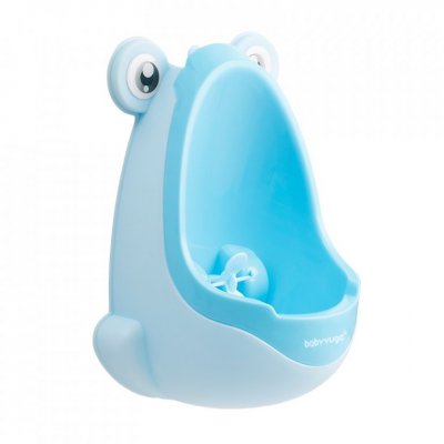 Baby Yuga dětský pisoár žába - Světle modrý