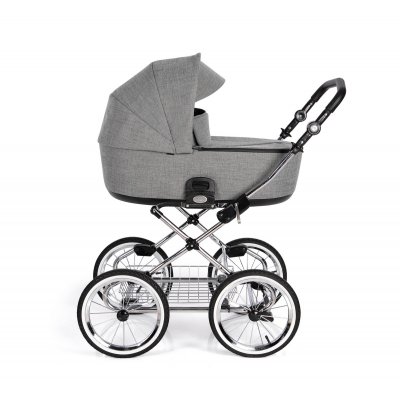 Roan Bass Next Classic Kombinovaný kočárek 2v1 - Titanium - obrázek