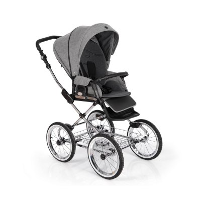 Roan Bass Next Classic Kombinovaný kočárek 2v1 - Titanium - obrázek