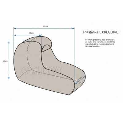 Emitex Pláštěnka na hluboký kočárek M - obrázek