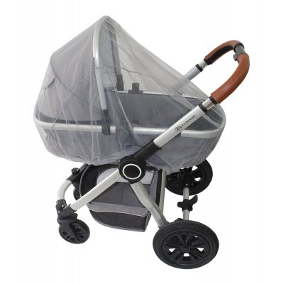 Emitex Síť proti hmyzu na kočárek - Šedá - obrázek