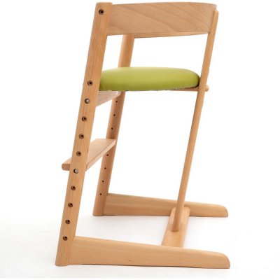Reemy Grow Dřevěná židlička - Zelená - obrázek