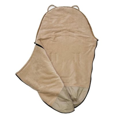 Pinkie Lehký fusak s podélnými otvory Shine Gold - Camel - obrázek