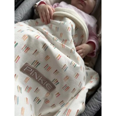 Pinkie Fusak Bio s podélnými otvory 0 - 12 m - Crayon - obrázek