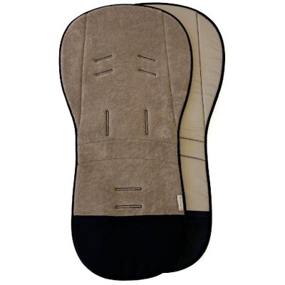 Pinkie Letní prodloužená podložka s podélnými otvory Bamboo - Taupe