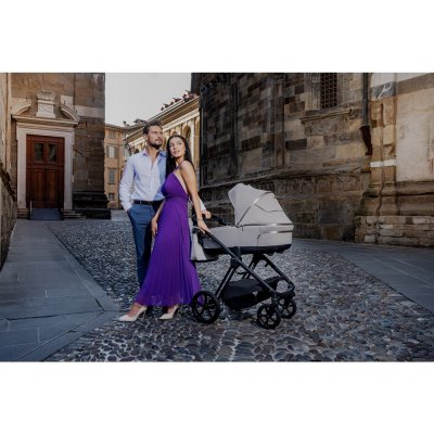 Espiro Miloo Kompletní kočárek - Cashmere Grey 117 - obrázek
