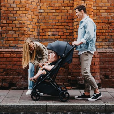 Espiro Just Sportovní kočárek - Black Pepper 110 - obrázek