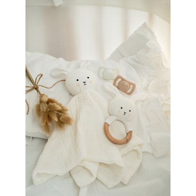 JaBaDaBaDo Dárkový set s muchláčkem - Zajíček - obrázek