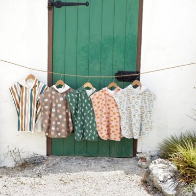 Lässig Pončo Wild Cats - Choco - obrázek